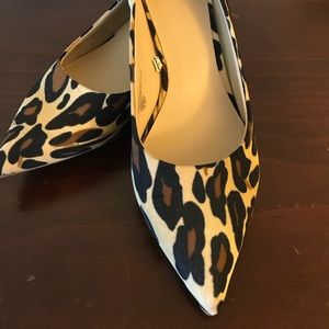 Mossimo leopard kitten heels
